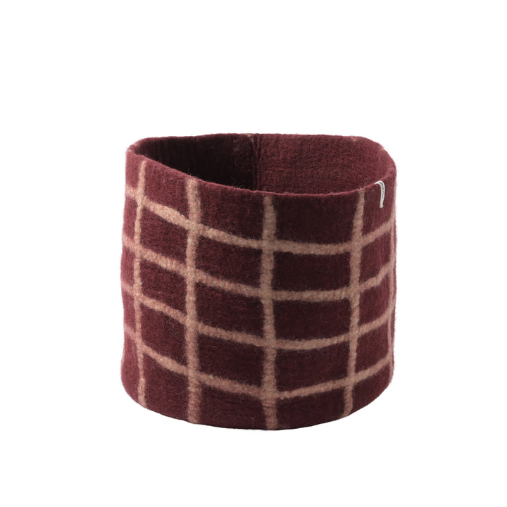 FLOWER POT 25, M, THIN-CHECKED