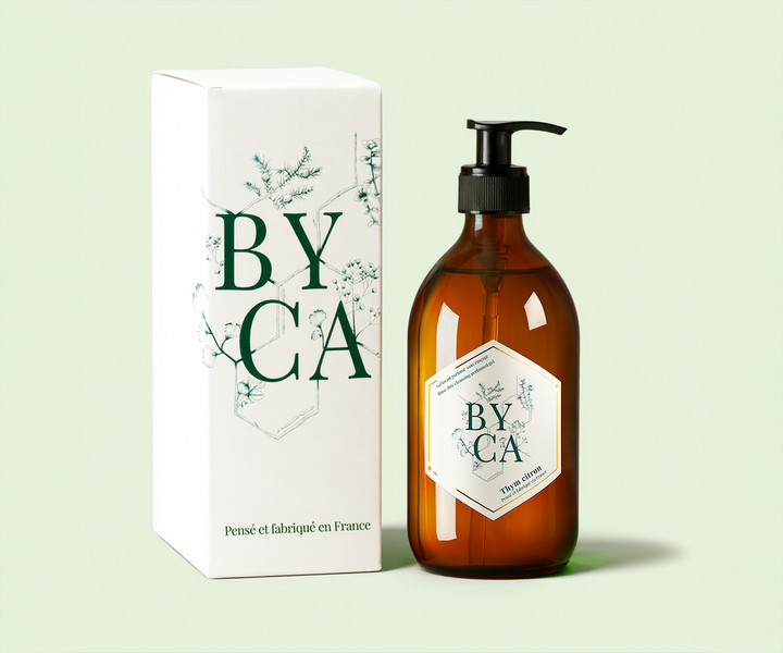 RINSE-FREE CLEANSING GEL GLASS BOTTLES (480ML)