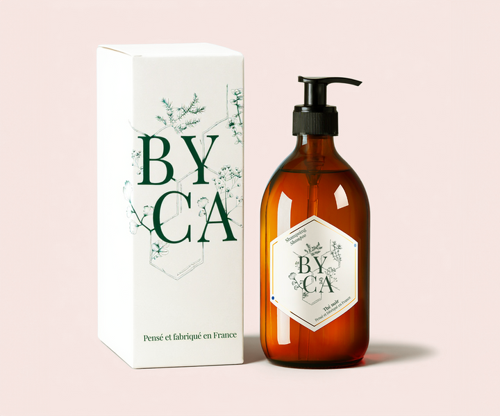 SHAMPOO GLASS BOTTLES (280ML)