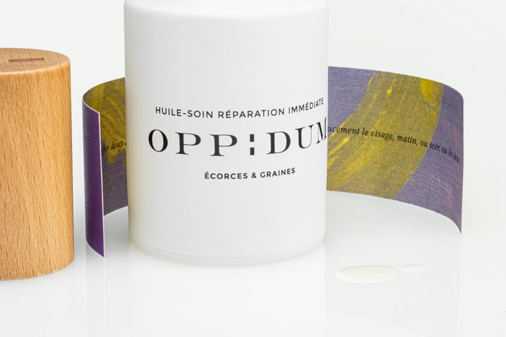 "ECORCES & GRAINES" (Barks & Seeds)- ANTI-DRYNESS TREATMENT OIL